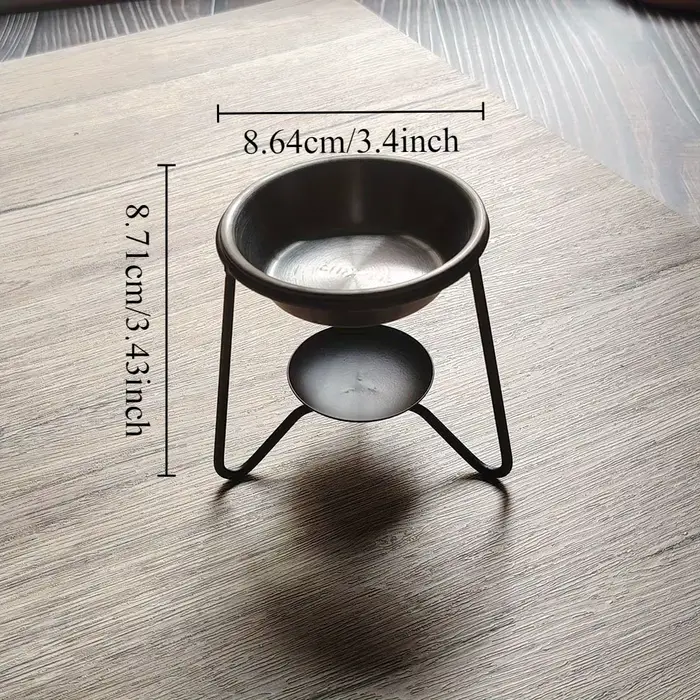 Brûleur et ensemble d'encens 50g, bougie minimaliste d'encens de qualité supérieure, chauffe-encens chauffant pour résine, poudre d'huile d'encens