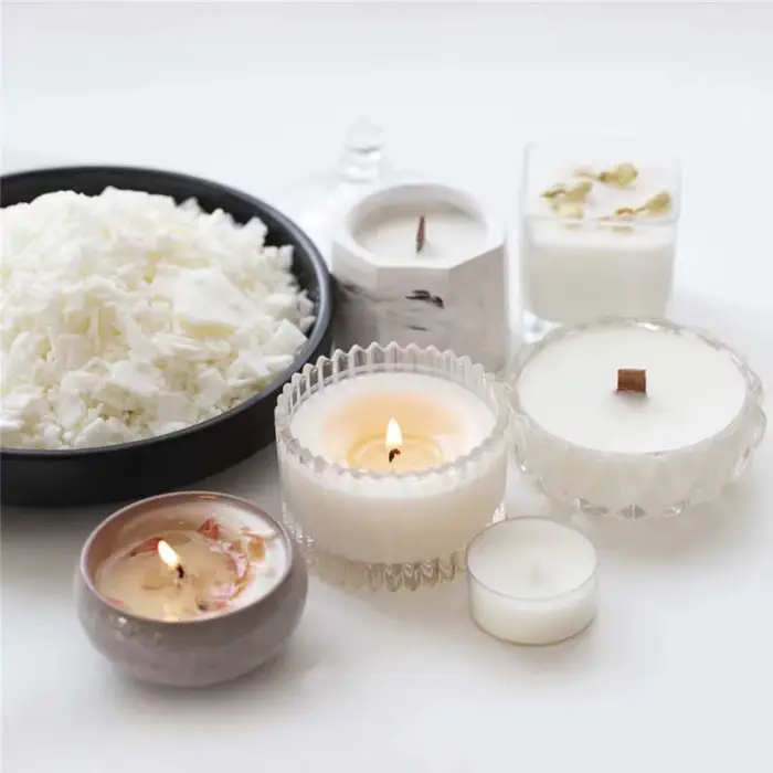 Blocs de cire parfumée pour la fabrication de bougies à monter soi-même - Gris clair, jaune clair, kaki foncé - 1KG/2.2 - Matériaux de haute qualité pour la création d'ambiances personnalisées