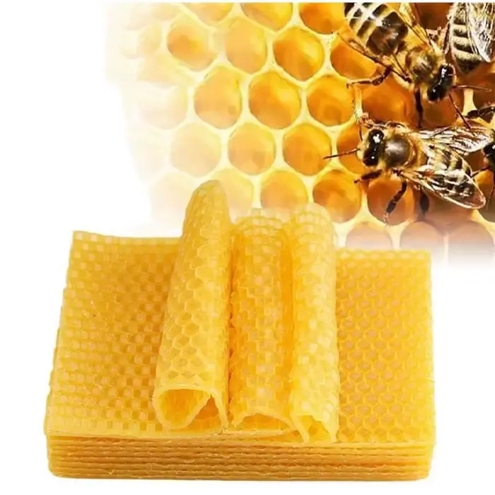 Bougies d'art en cire d'abeille faites à la main pour une ambiance unique et relaxante, décor de maison, cadeau romantique, utilisation quotidienne et occasions spéciales