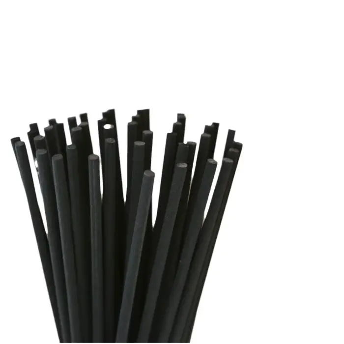Bâtons de diffuseur d'aromathérapie épais en Fiber noire