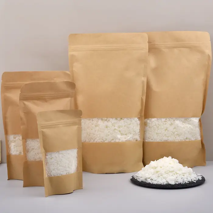 Flocon d'avertissement de soja naturel