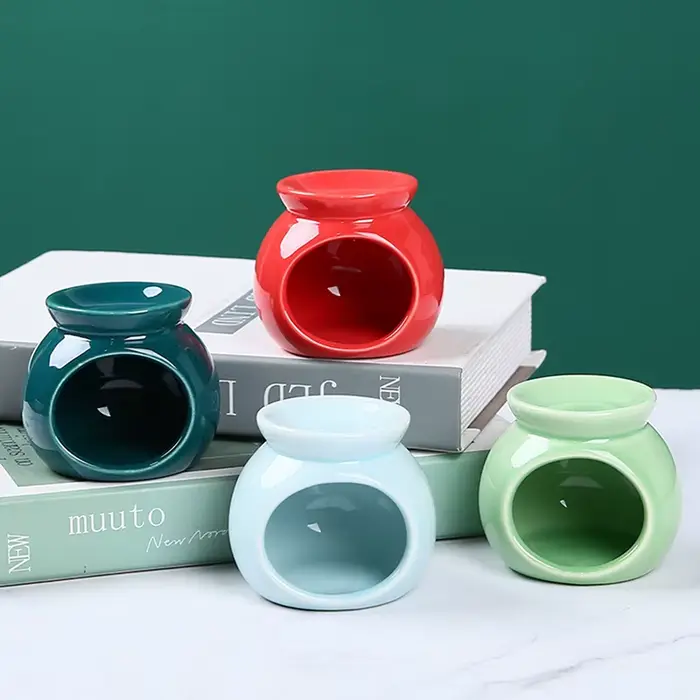 Brûleur d'huile essentielle en céramique