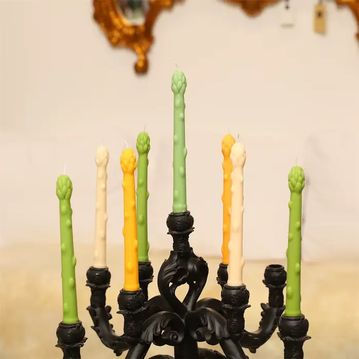 Bowan – moule de bougie en Silicone, en forme de marguerite, fait à la main, parfumée, pour décorati