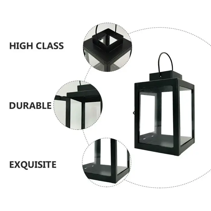 Confronlantern-Bougeoir de Noël extérieur