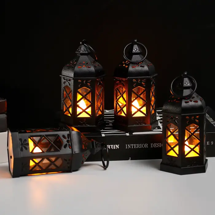 Bougie électronique Led hexagonale