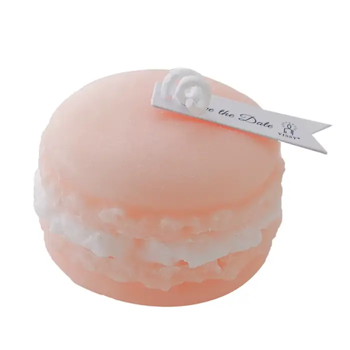 Bougie d'aromathérapie Macaron