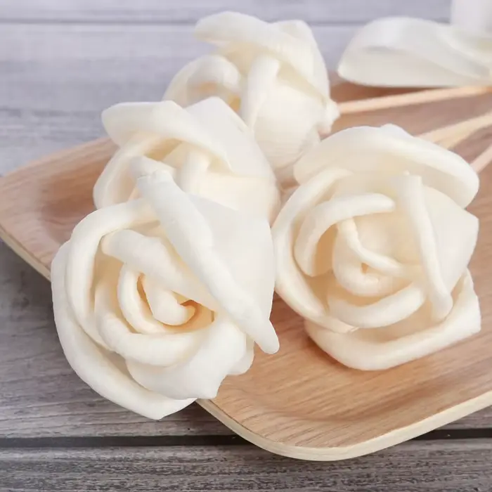 Bâtonnets de rechange pour diffuseur de roseau en forme de fleur