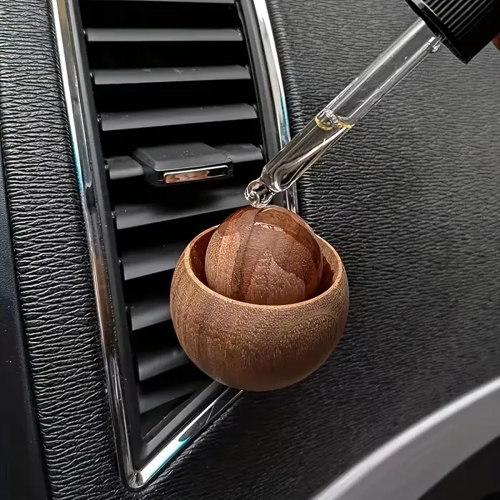 Diffuseur d'huiles essentielles en bois pour voiture et maison – Mini