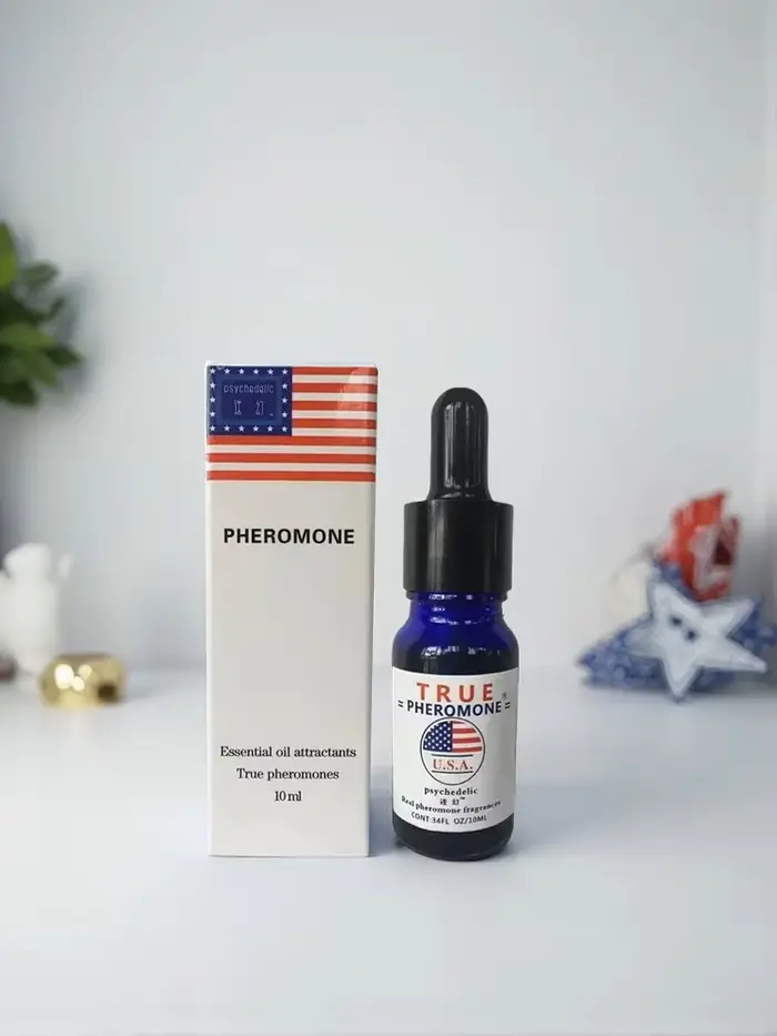 Parfum à l'huile essentielle infusée de phéromones fortes pour hommes et femmes, huile de phéromones stimulante pour le flirt, 10 ml