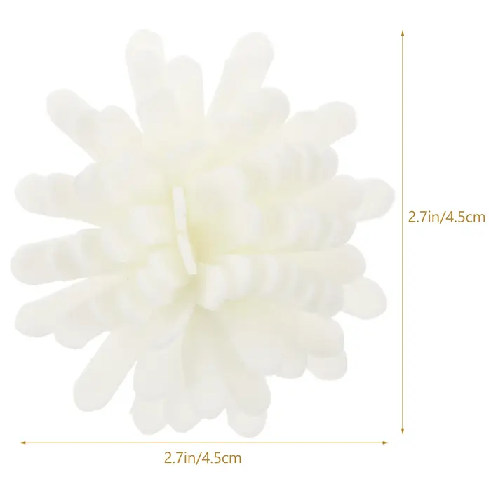 100 pièces Pe fleur diffuseur aromathérapie huile essentielle Mini bureau salle de bain bâtons décor à la maison élégant