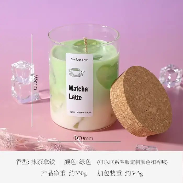 Bougie d'aromathérapie pour la Saint-Valentin, parfaite pour la relaxation et la décoration de la ma