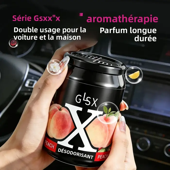Désodorisant Voiture Lavande Vanille Parfum Solide Cologne Accessoires Auto Éliminateur d'Odeurs Bonne Odeur Essentiel Maison Véhicule