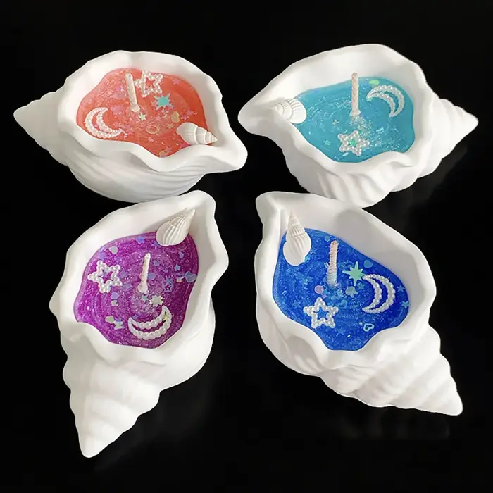Bougie parfumée en gel Coquillage de la côte