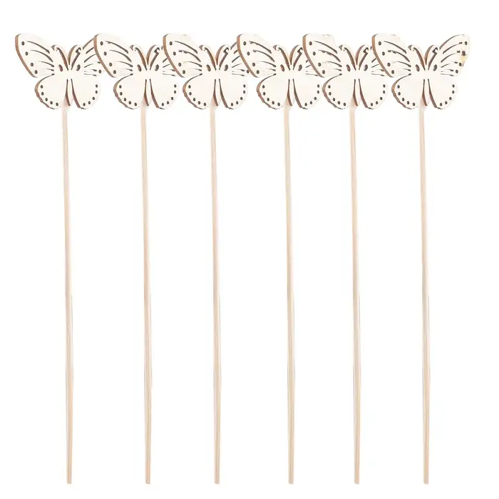 Bâtonnets diffuseurs papillon en bois pour aromathérapie et décoration maison bureau spa salle bain ambiance relaxante élégante occaions spéciales