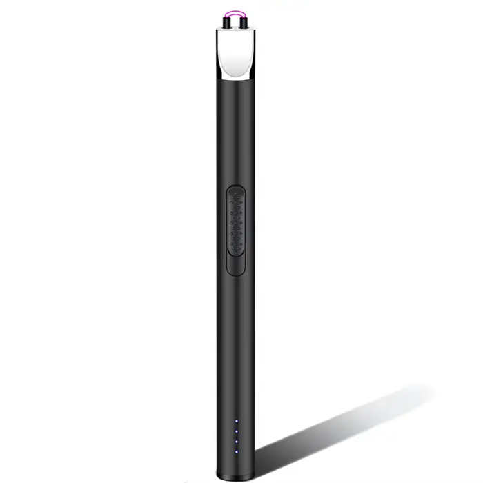 Briquet à bougie à Arc électrique, briquet USB Rechargeable, briquets à Arc Plasmas pour cuisinière 