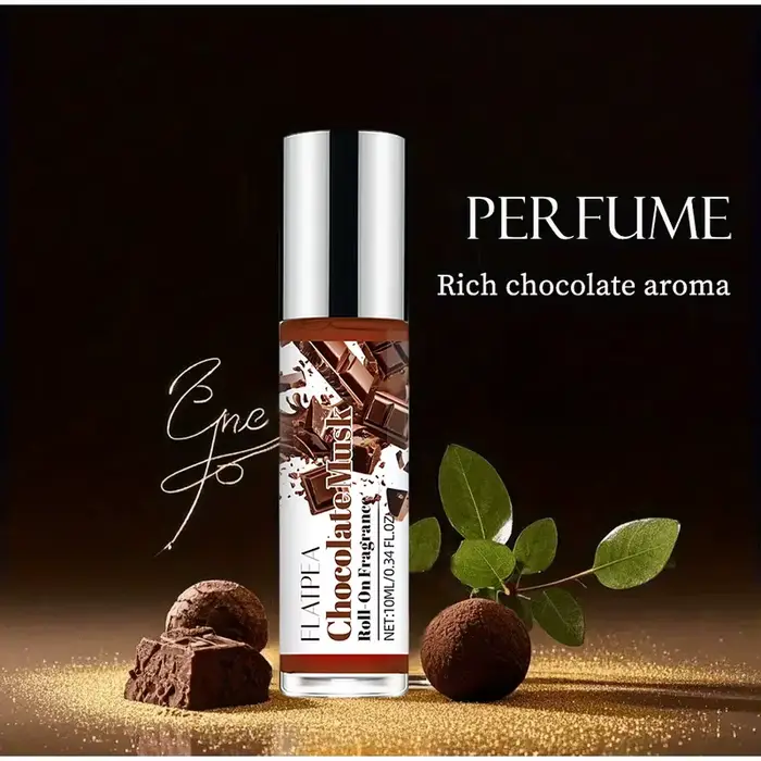 Spray de parfum à bille au caramel eau de toilette chocolat gastronomique parfum longue durée portable pour homme et femme occasions spéciales