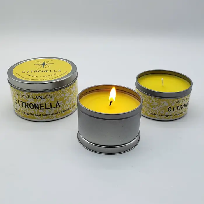 Bougie à citronnelle, bougies décoratives d'extérieur pour Patio