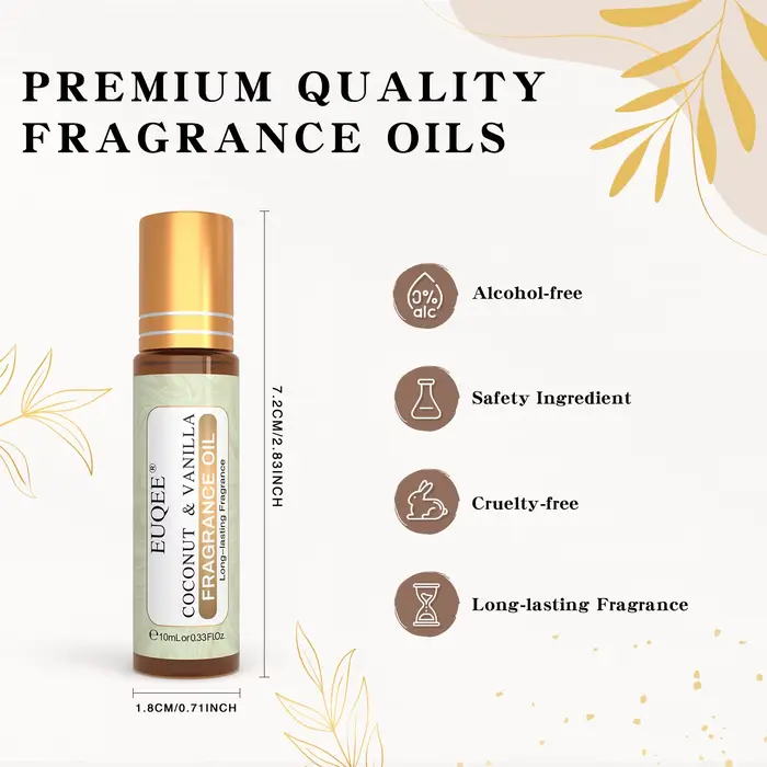 Huile parfumée roll-on EUQEE 10ml