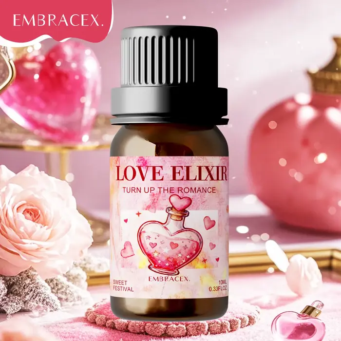 Huiles parfumées Love Elixir 10 ml, huiles de massage, soins de la peau, romantiques pour les couple