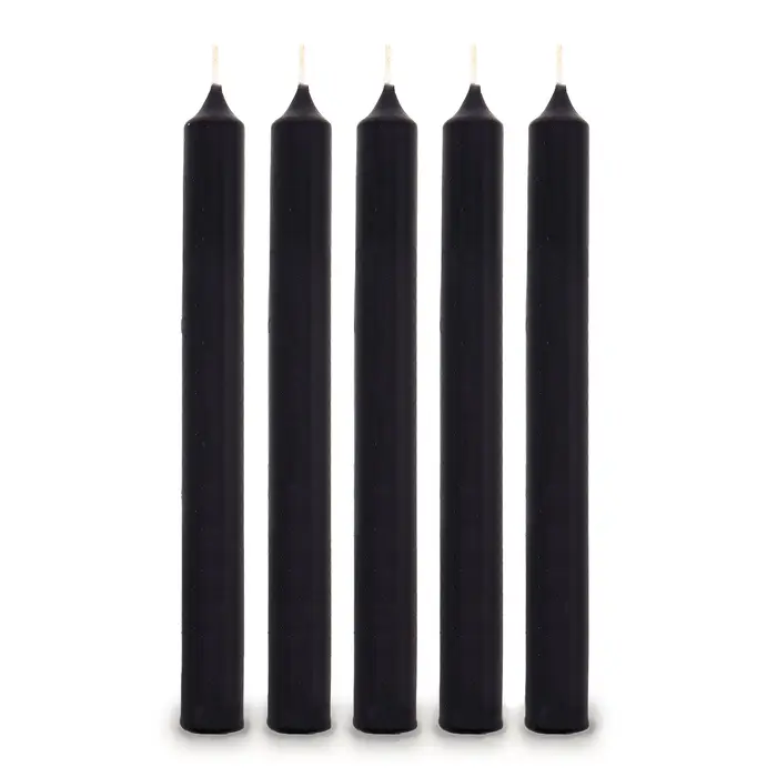 Black Dinner Candle