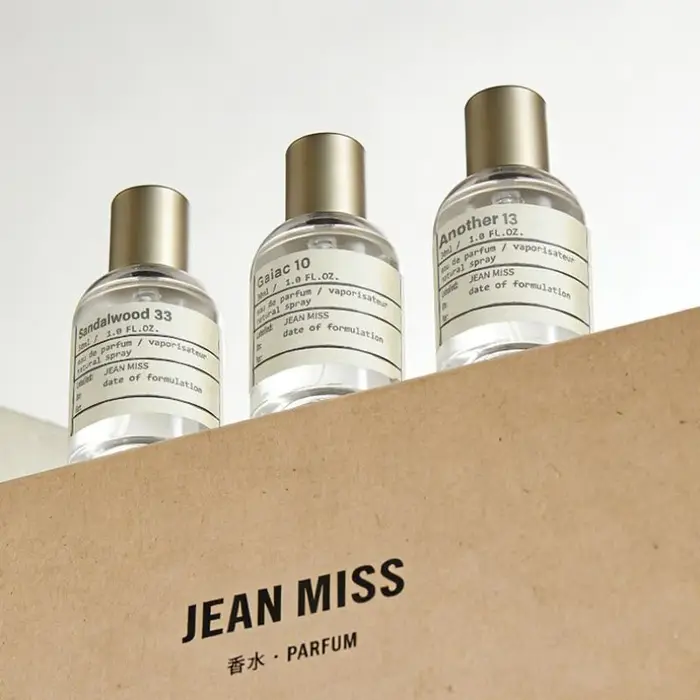 Coffret de parfum oriental bois de santal pour homme
