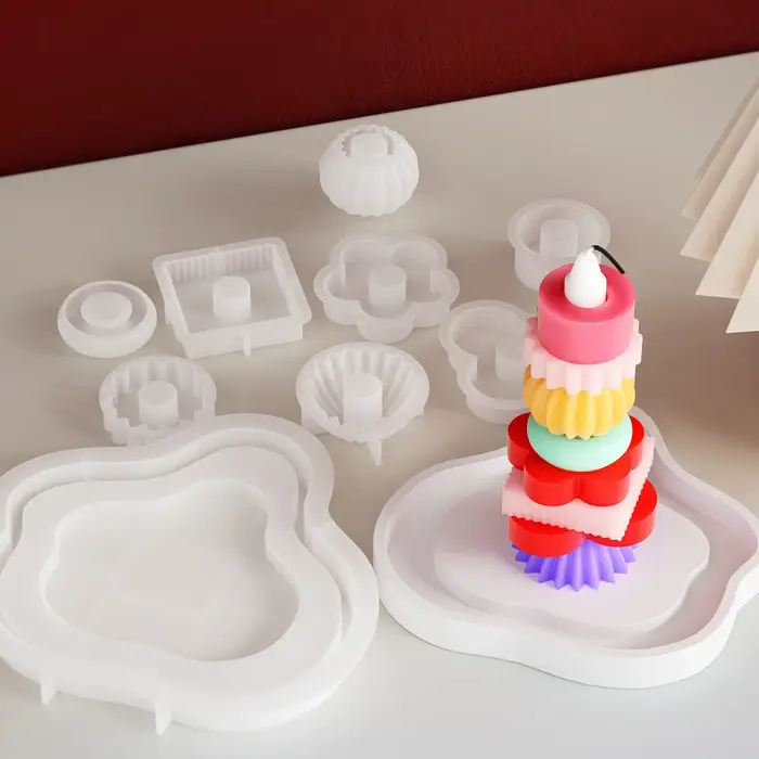 Moule en Silicone à couches empilables