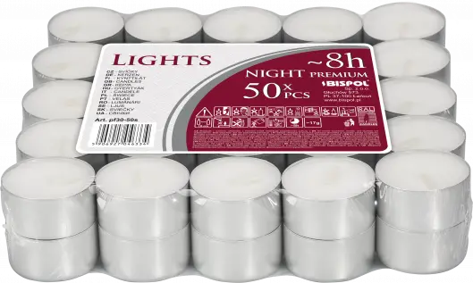 Unscented Tealight - 8h