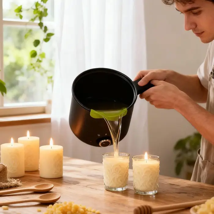 Pot à cire de 1, 5 L