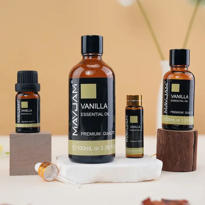 MAYJAM 1PCS Huiles essentielles aromatiques parfum vanille pour l'aromathérapie