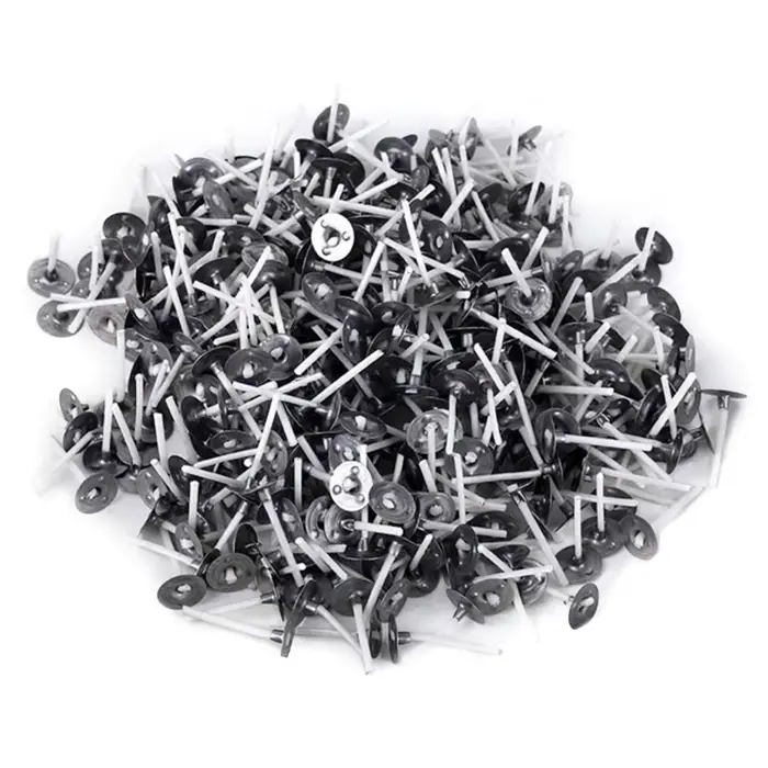 Mèches de bougie sans fumée en coton pour la fabrication de bougies personnalisées et hypoallergéniques pour la maison et les occasions spéciales
