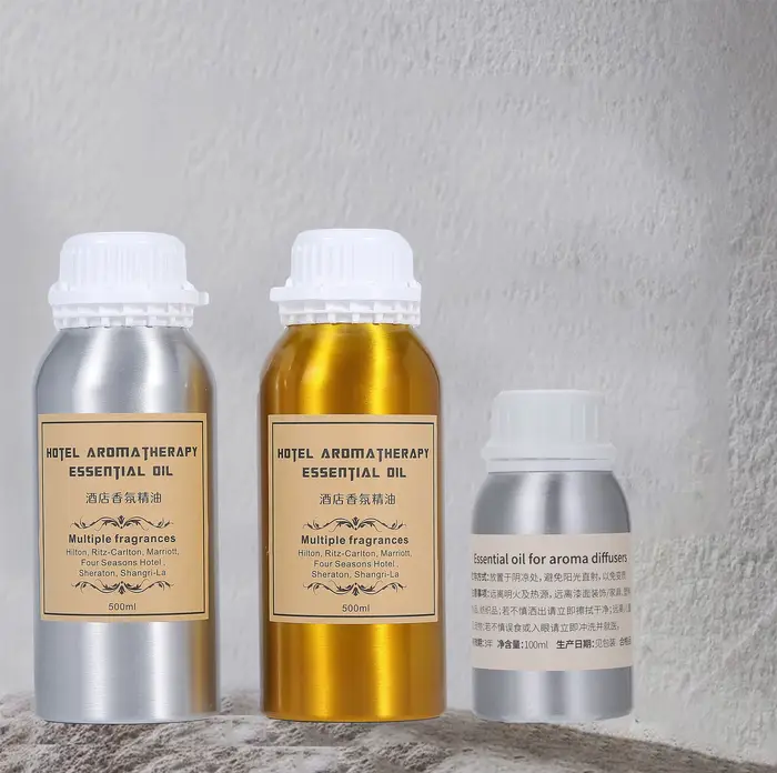 Huile aromatique Château Essentiel pour diffuseur de maison ambiance unique personnalisable parfum bambou cerisier jasmin lilas lavande orange bois de sandaul citron occasions spéciales cadeau anniversaire noël