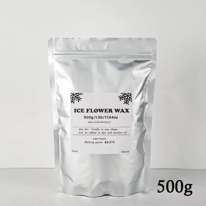 500g-1kg cire de sable cire de fleur de glace en gros bricolage bougies parfumées faisant des fourni