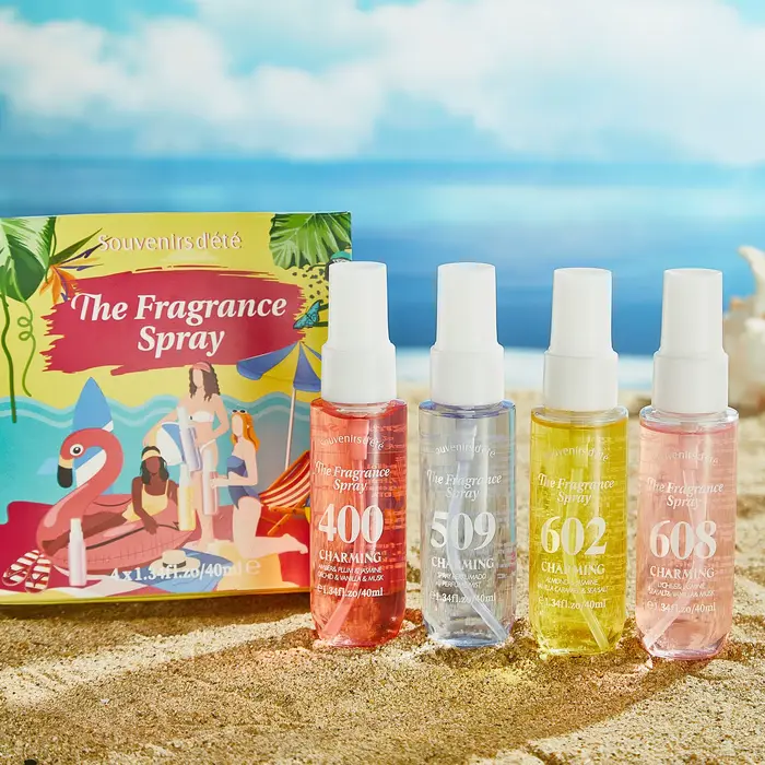 Coffret cadeau de pulvérisation d'aromathérapie en édition limitée d'été