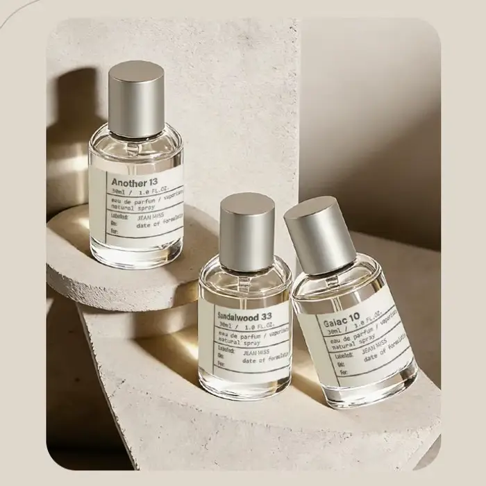 Mini Coffret Cadeau de Parfums 3 pièces x 25ml – Boisé Santal Chaud