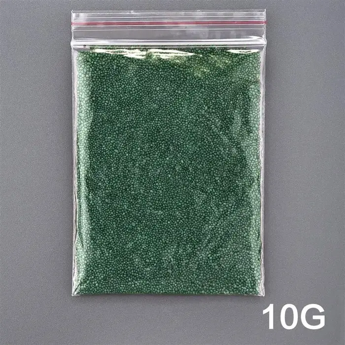 Matériaux exécutifs de peinture de sable pour bougie, granulés arrondis, perle, bricolage, avertir, 