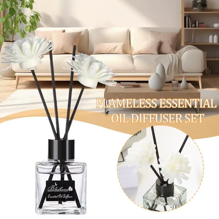 Huile de diffuseur d'arômes premium 50 ml pour la maison, la voiture, désodorisant d'air, parfum d'ambiance, parfum longue durée