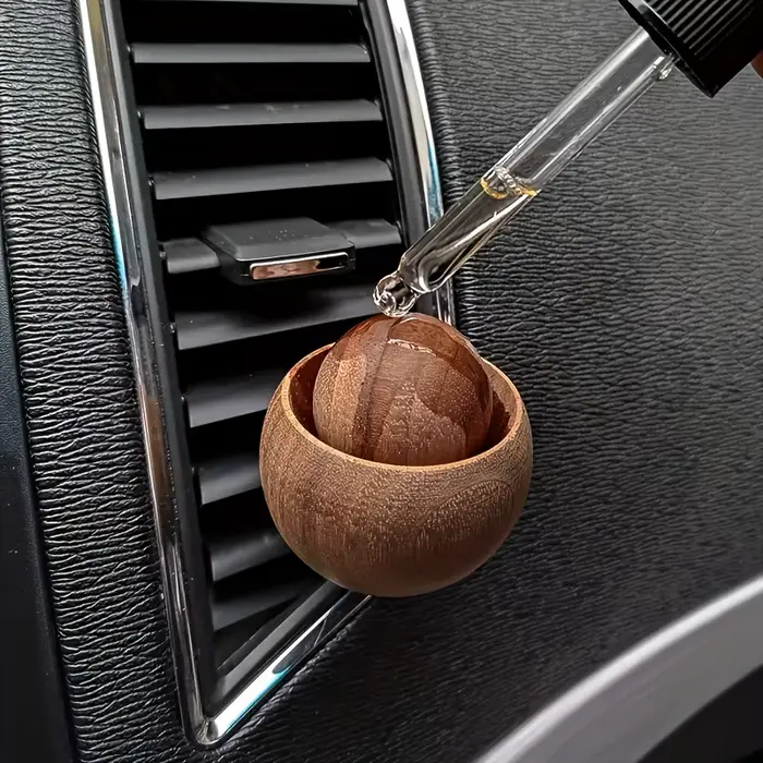 Mini-Diffuseur de Parfum Naturel en Bois pour Voiture et Maison Apporte Sophistication et Ambiance Relaxante Occasions Spéciales