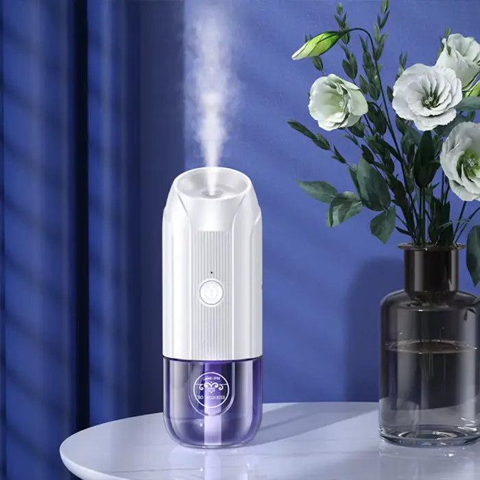 Mini diffuseur d'arômes portable silencieux grand volume brouillard 3 modes automatique aromathérapie maison occasions spéciales relaxation bien-être