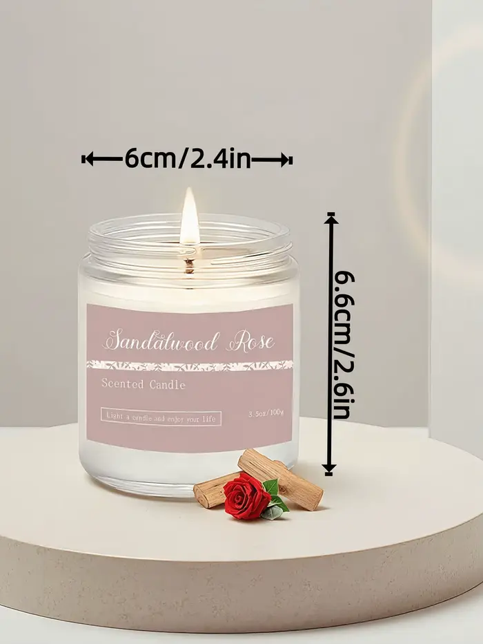 1 bougie parfumée en conserve