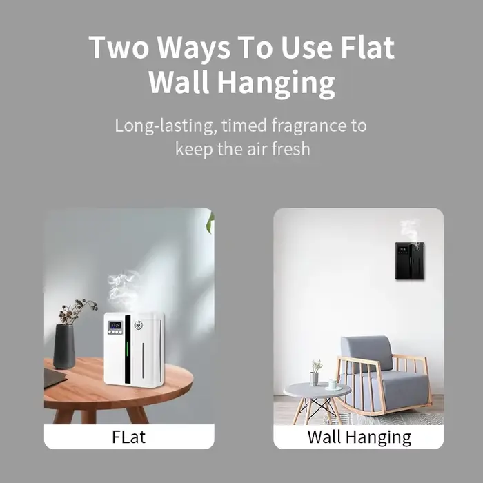 Diffuseur d'huile essentielle L SCENT TUNNEL pour parfumer et désodoriser 300m3, avec contrôle Bluetooth et application mobile, pour ambiance apaisante et relaxation à domicile ou en entreprise