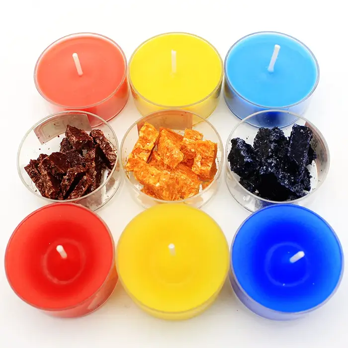 Sachets de colorants pour bougies