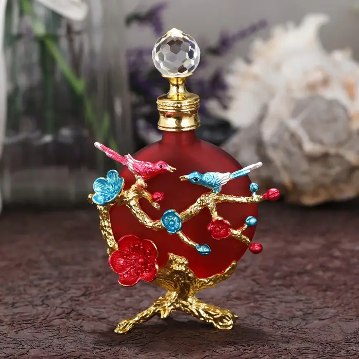 Bouteille d'huile de parfum Maghelicopter, 30ml, bocal en verre synchronisé, joliment décoré, arabe,