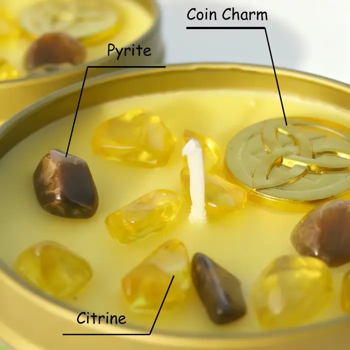 Bougie parfumée Patchouli Cannelle Cristal