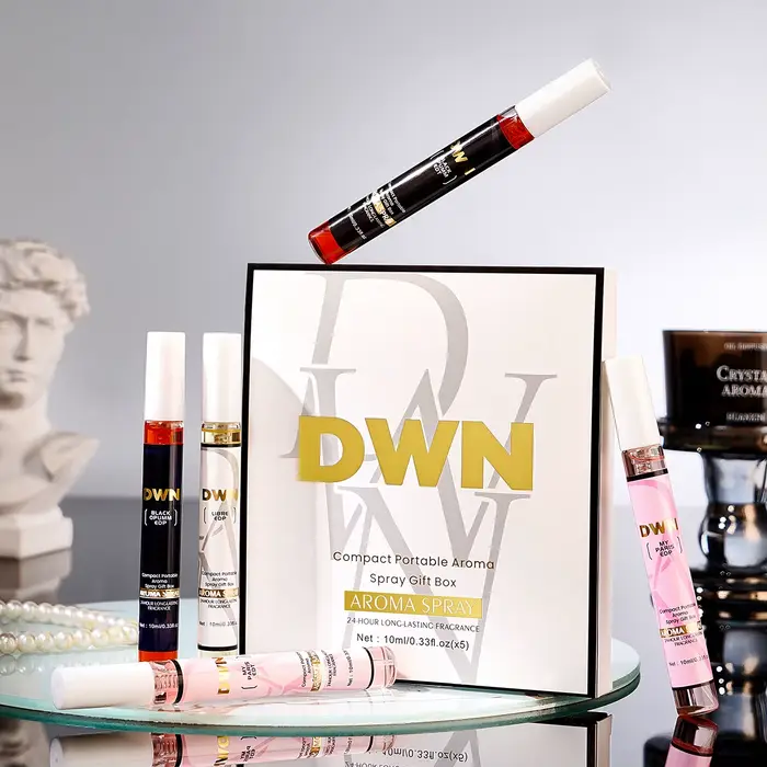 Coffret de 5 vaporisateurs de parfum pour femme