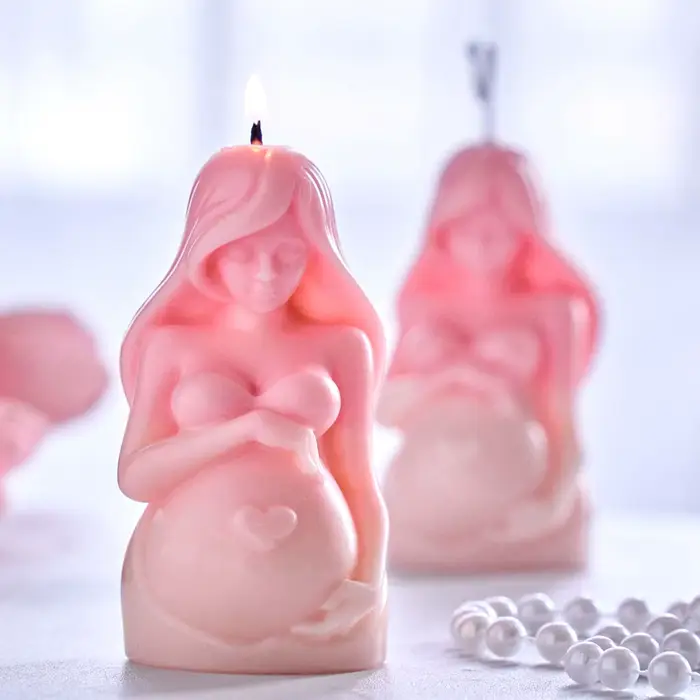 Moule en silicone pour bougie