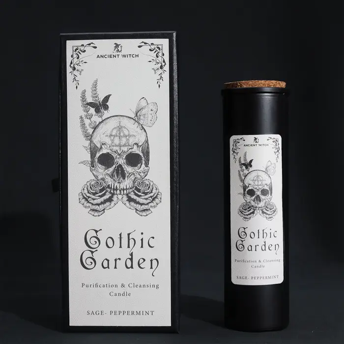 Ancient Witch Purification Candles - Gothic Garden