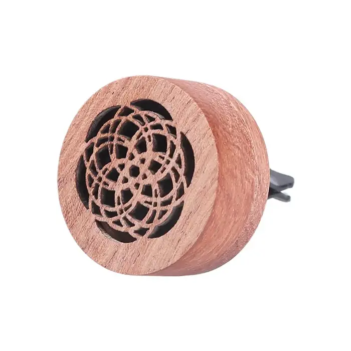 Diffuseur d'arôme en bois, diffuseur d'huile essentielle de voiture, Clip de ventilation, diffuseur 
