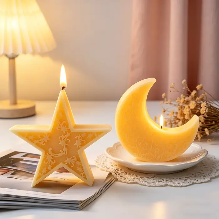 Moule en silicone pour bougie aromatique Mandala
