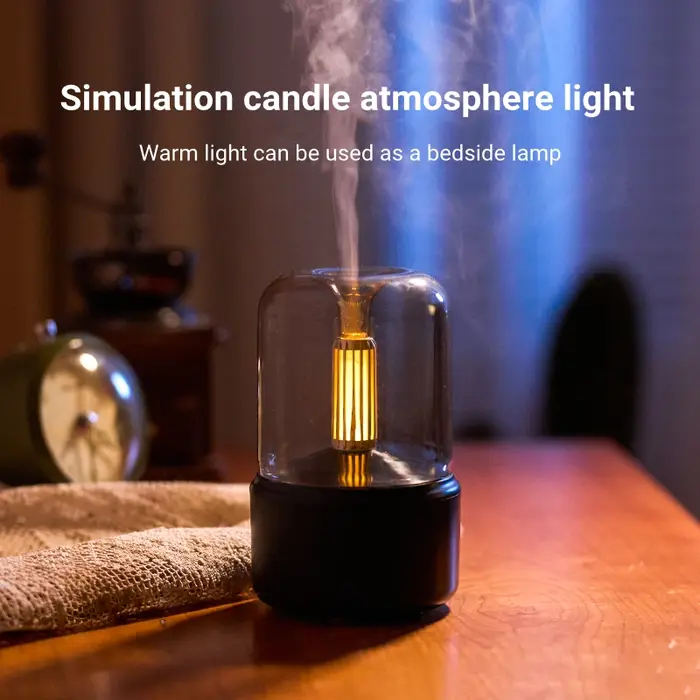 Diffuseur d'huiles essentielles d'aromathérapie Flamme de feu