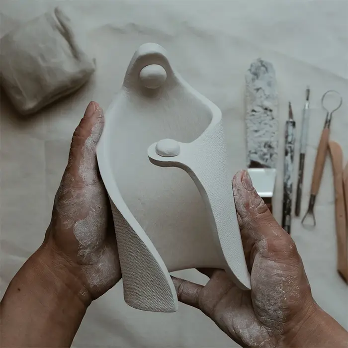 Bougeoir romantique minimaliste